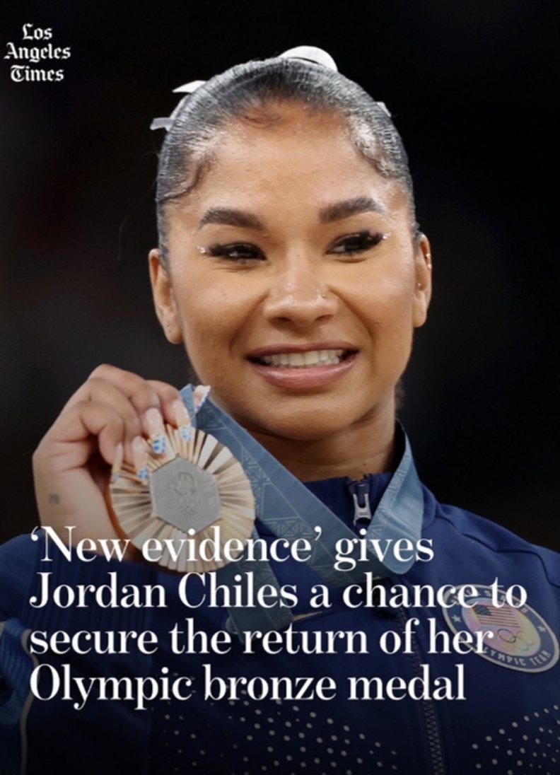 Los Angeles Times coverage of Jordan Chiles